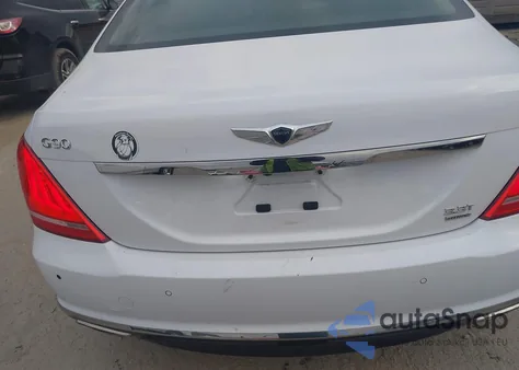 2018 Genesis G90 3.3T Premium из США, поврежденный, VIN KMHG34JAXJU045182